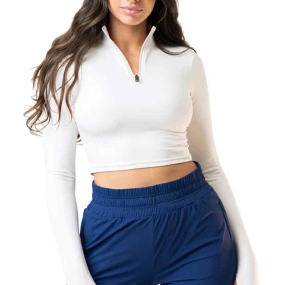 Balance Athletica Refine Crop Zip